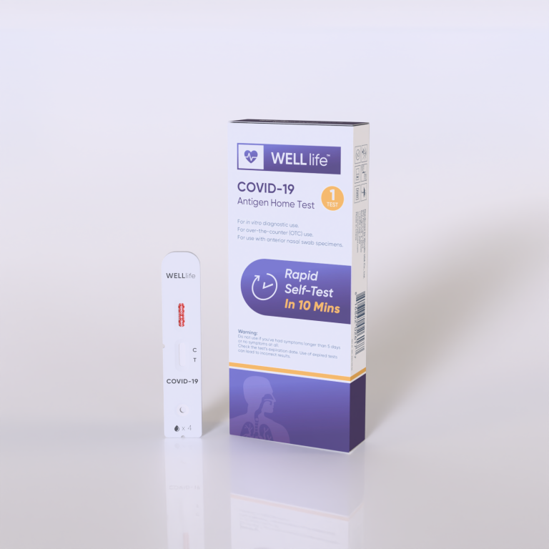 COVID-19 Single Antigen Home Test 1 Pack Cassette