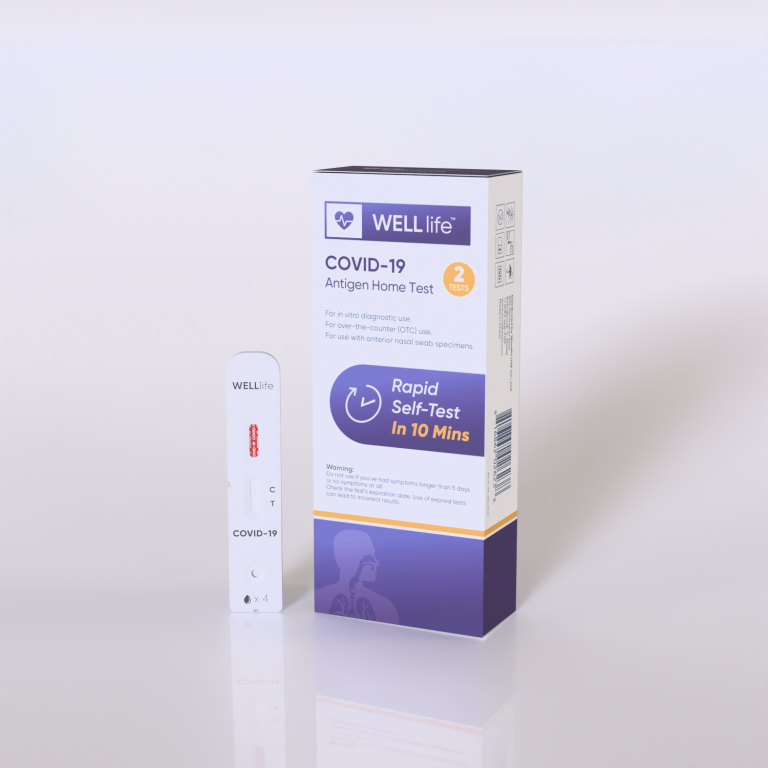 COVID-19 Single Antigen Home Test 2 Pack Cassette